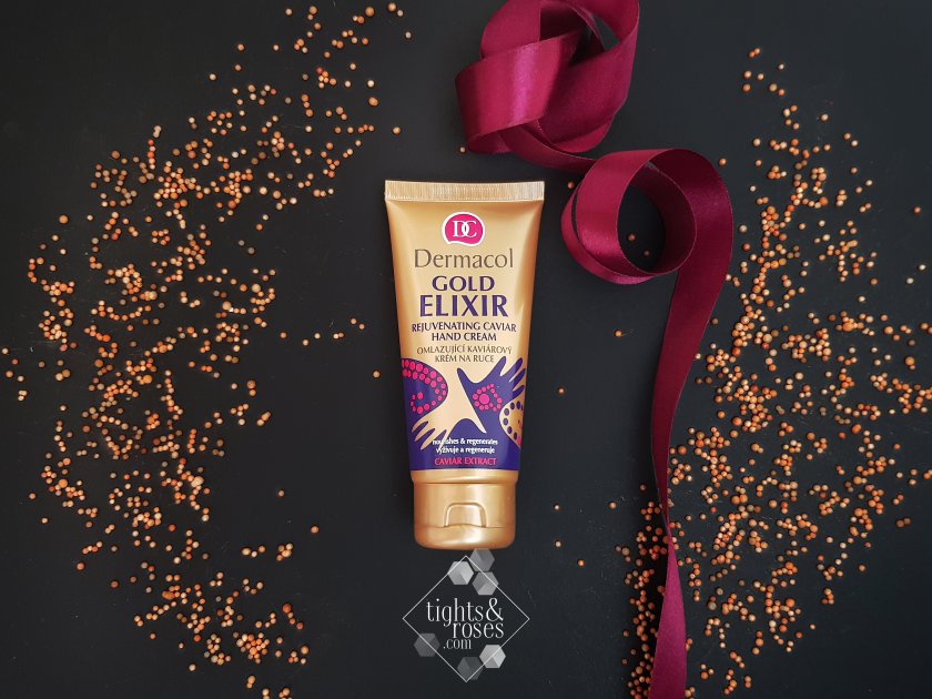 Без намека на сухость: Dermacol Gold Elixir Caviar Hand Cream