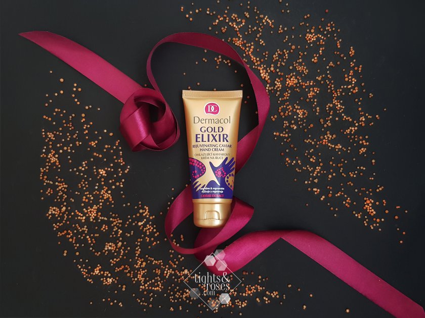 Без намека на сухость: Dermacol Gold Elixir Caviar Hand Cream