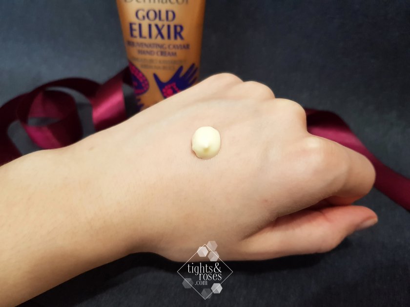 Без намека на сухость: Dermacol Gold Elixir Caviar Hand Cream