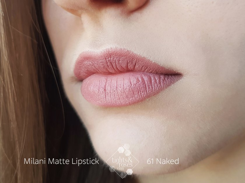 Две такие разные нюдовые помады из серии Matte Lipstick от Milani