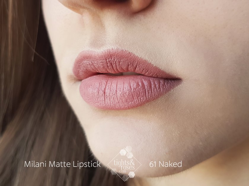 Две такие разные нюдовые помады из серии Matte Lipstick от Milani