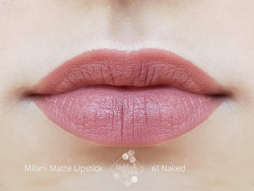 Две такие разные нюдовые помады из серии Matte Lipstick от Milani