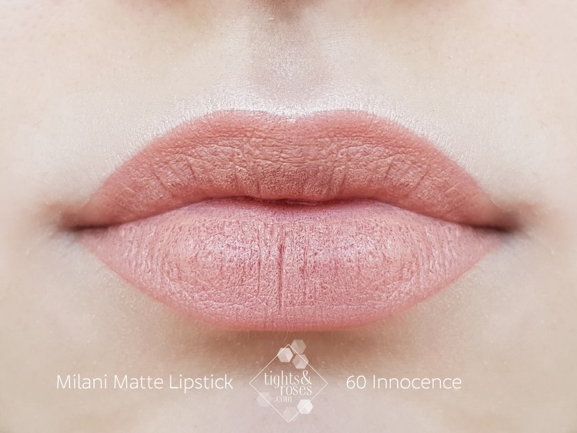 Две такие разные нюдовые помады из серии Matte Lipstick от Milani