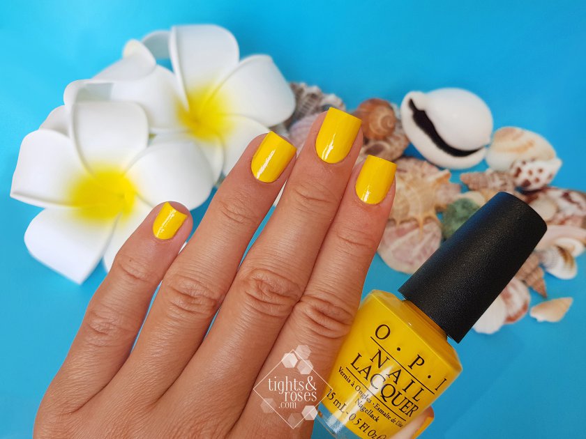 Маникюр с летних островов Фиджи: OPI Exotic Birds Do Not Tweet и OPI No Tan Lines