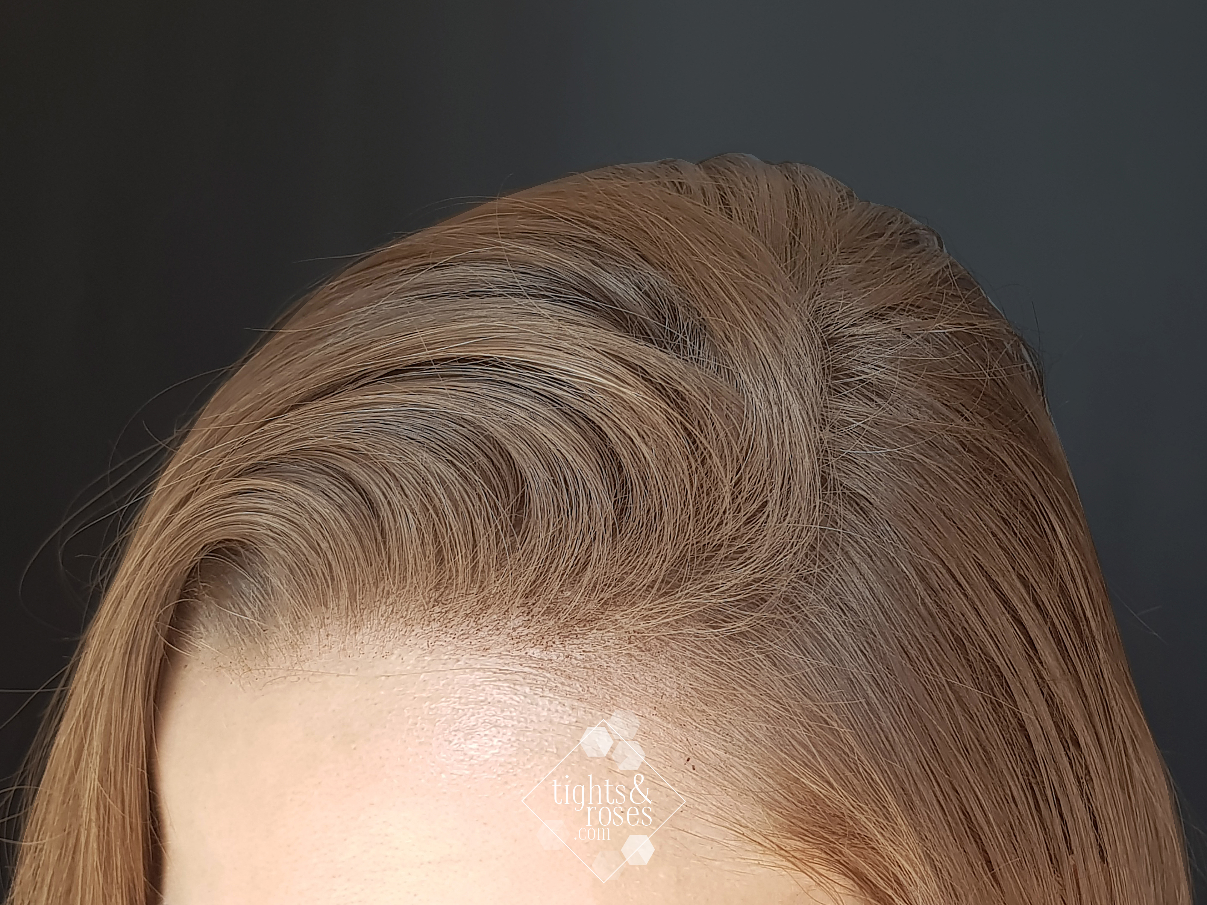 Волосы после сухого шампуня