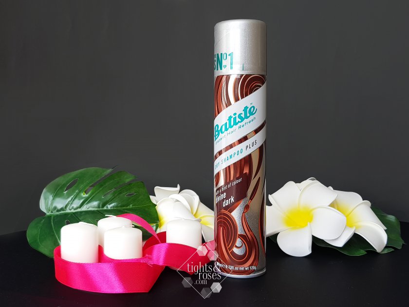 Оттеночный сухой шампунь Batiste Dry Shampoo Plus Divine Dark – для волос, пальцев и кожи