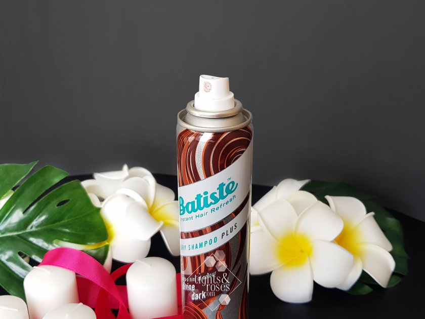 Оттеночный сухой шампунь Batiste Dry Shampoo Plus Divine Dark – для волос, пальцев и кожи